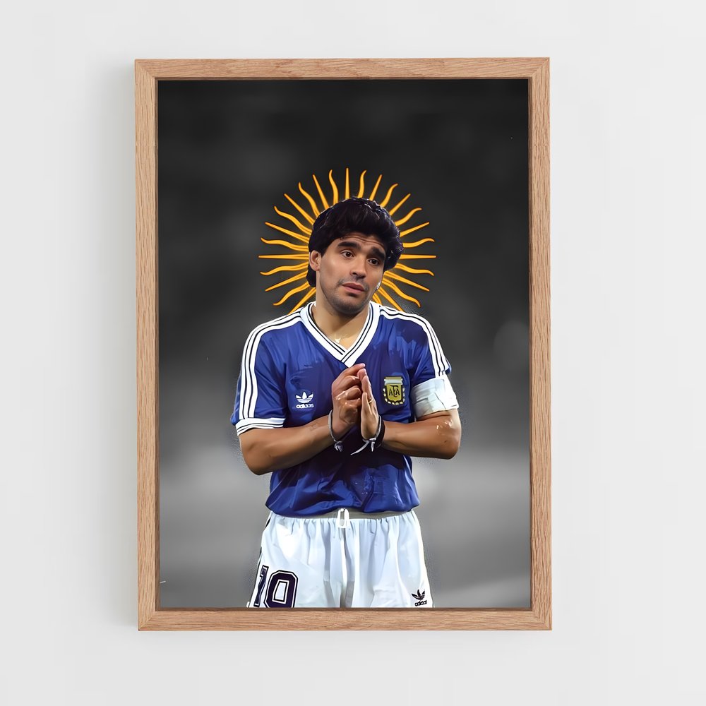 Poster L'Art de Maradona (vue 4)
